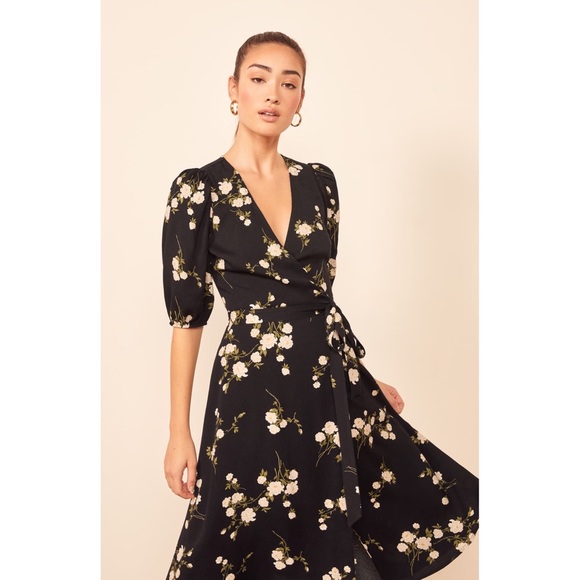 NWT Reformation Christa dress, Contessa floral - Picture 3 of 8